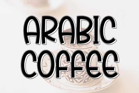 Arabic Coffee: The Handwritten Font for Authentic Branding