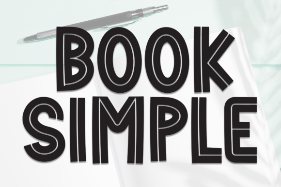 Book Simple: The Whimsical Display Font for Modern Web Design