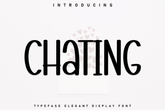Chating: The Handwritten Font That Elevates Your Brand Identity
