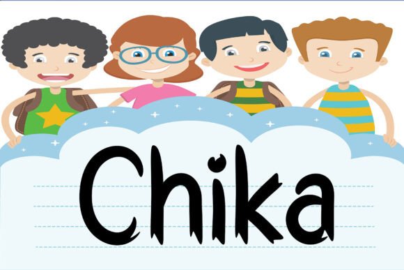 Chika: The Elegant Display Font for Polished Branding