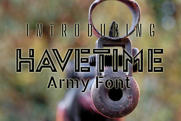 Havetime: The Stencil Font That Elevates Your Brand Identity