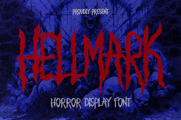 Hellmark: The Aggressive Display Font for Bold Craft Projects