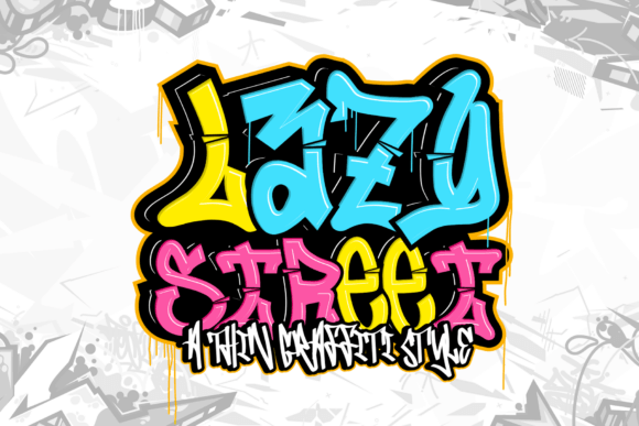 Lazy Street: The Display Font for Bold Campaign Headlines