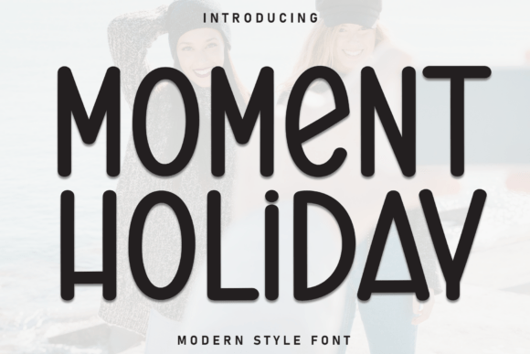 Moment Holiday: The Perfect Display Font for Festive Designs
