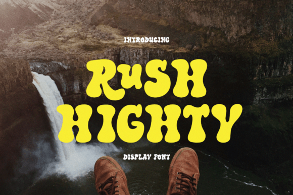 Rush Highty: The Bubbly Display Font for Energetic Branding