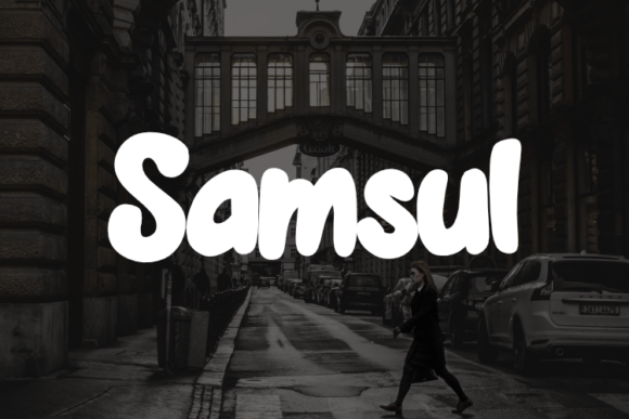 Samsul: The Versatile Display Font for Handmade Creators