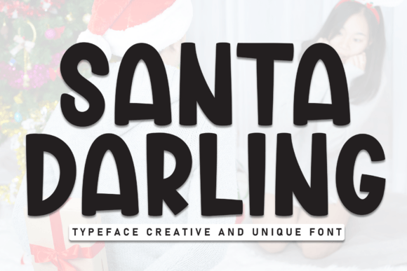 Santa Darling: The Perfect Display Font for Festive Branding