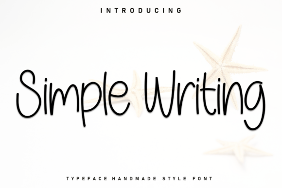 Simple Writing: A Marker-Style Handwritten Font for Modern Branding