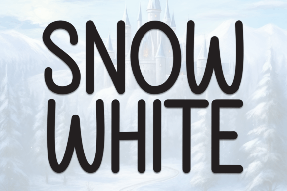 Snow White: The Perfect Handwritten Display Font for Your Brand