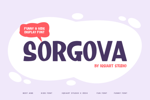 Sorgova: A Joyful Display Font for Modern Web Design