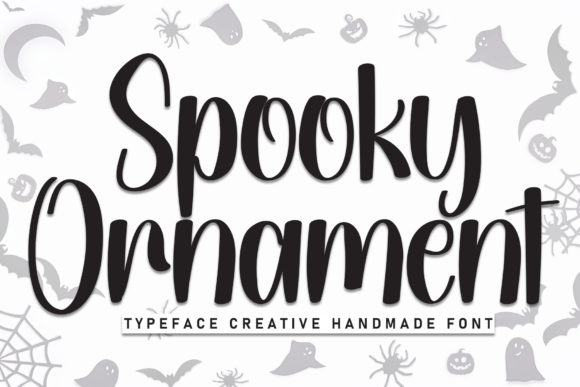 Spooky Ornament: The Ultimate Halloween Display Font