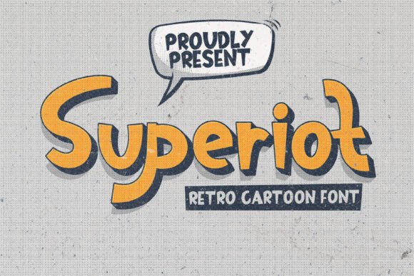 Superiot: The Fun Display Font for Playful Web Design