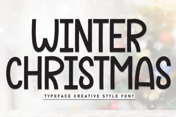 Winter Christmas: The Perfect Handwritten Display Font for Your Brand